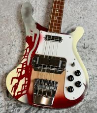 Rickenbacker 4001 C64 Mod. - Firegro "Psychedelic Paint - 【4.50Kg】_2