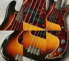 Fender 1961 Precision Bass  " Slab Board "- Sunburst -_4