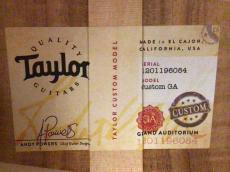 Taylor Custom GA Master Grade Hawaiian Koa #13231_11