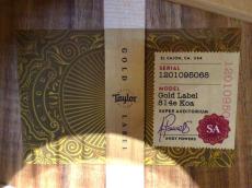 Taylor Gold Label 814e Koa_10