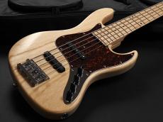 Sadowsky Metroline ML21 VJ5 Vintage J/J Bass Swamp Ash Body 5st  ~Natural Transparent Satin~_8