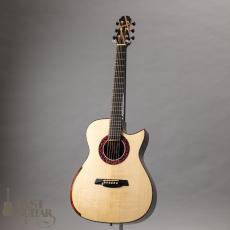 Hozen Guitars Blue Label Deep OM Swiss Moon Spruce Granadillo