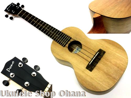 Pono [AC-K] Kalele Series コンサート アカシア単板