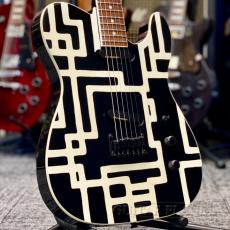 FERNANDES 【夏のボーナスセール】 TE-95HT TOMOYASU HOTEI model -BL-SW (Black - Snow White)- 1990~2000年代頃製