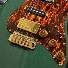 Black Smoker Standard Series SIGMA-SSH Old Green Metallic GG Flame Maple Neck 【国産ハイエンド】_3