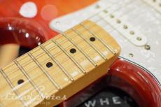 Fender 2018 Standard Stratocaster Plus Top Left handed (Aged Cherry Burst)_5