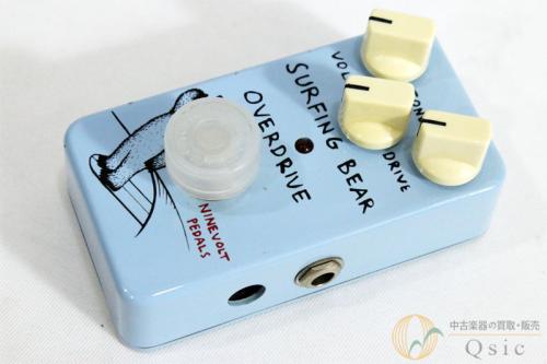NINEVOLT PEDALS SURFING BEAR OVERDRIVE [RL326]【神戸店在庫】