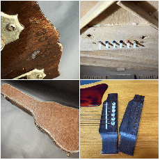 Gibson J-50 / Spruce Top・Mahogany Side and Back・Jacaranda Fingerboard・Mahogany Neck・Normal Saddle・Jacaranda Bridge・Large Pick guard・Nut 39mm【With Chipboard Case】1967年製_17