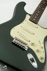 Black Smoker TRAD MASTER series SIGMA SSS Medium Aged w/Curly Maple, Matching Head -Sherwood Green Metallic-_4
