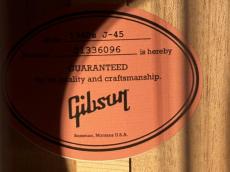 Gibson 【NEW】 1960s J-45 Original ~Ebony~ #21336096  【G-CLUB TOKYO】_10
