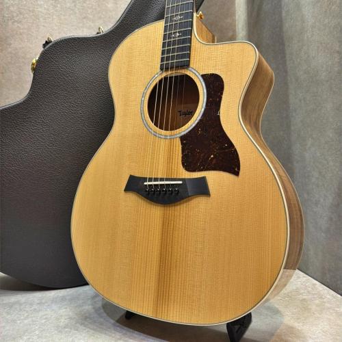 Taylor 【試奏動画あり】214ce-K DLX #2211144178【煌びやかコアサウンド】【良トラ杢目バック】【送料当社負担】【池袋店在庫品】