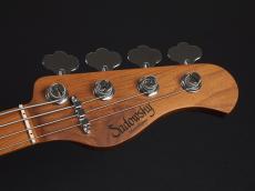 Sadowsky Metro Express MX21 VJ4 Vintage J/J Bass Maple 4st ~Ocean Blue Metallic~_3
