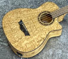 DEAN Exotica Quilt Ash A/E Bass - Gloss Natural 【OUTLET】
