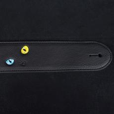 Grande uomo 黒ねこ刺繍ストラップ オッドアイ_9