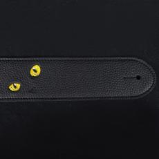 Grande uomo 黒ねこ刺繍ストラップ シトリン_9