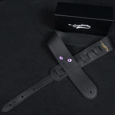 Grande uomo 黒ねこ刺繍ストラップ タンザナイト