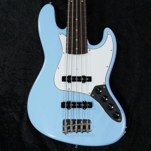 FREEDOM CUSTOM GUITAR RESEARCH 【4.30kg】O.S.Retro Series JB 5st Active -Sonic Blue- #1965L【ラッカー半艶・抜群レスポンス】