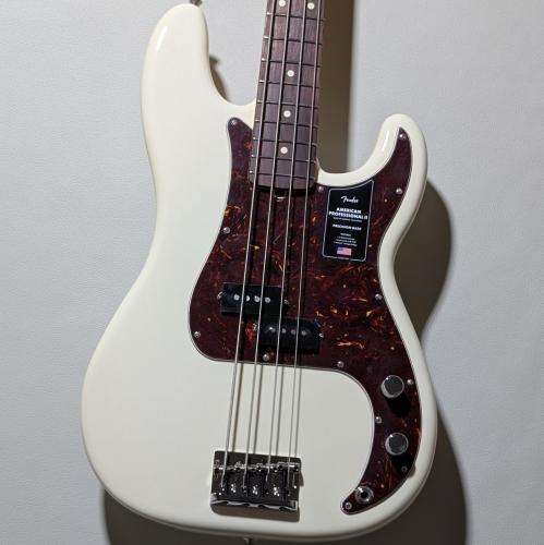 Fender American Professional II Precision Bass -Olympic White- #US25085082【3.94kg】