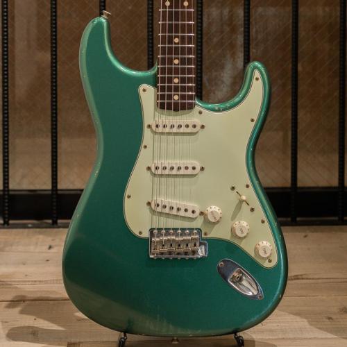 Fender Custom Shop MBS LTD 1960 Stratocaster Relic Brazilian Rosewood FB Sherwood Green Metallic Built by John English 
