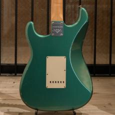 Fender Custom Shop MBS LTD 1960 Stratocaster Relic Brazilian Rosewood FB Sherwood Green Metallic Built by John English _3