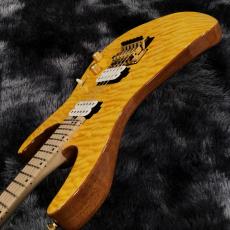 Charvel Pro-Mod DK24 HH FR M Mahogany with Quilt Maple Dark Amber【美品中古】【2023年製】_8
