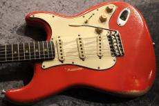 M.B.Guitars 61-S Fiesta Red  'Gary Moore Inspired'  #58675 【ちょい太板目ネック】【250年前のローズ指板】_5