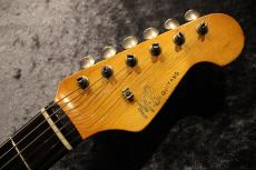 M.B.Guitars 61-S Fiesta Red  'Gary Moore Inspired'  #58675 【ちょい太板目ネック】【250年前のローズ指板】_8