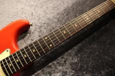 M.B.Guitars 61-S Fiesta Red  'Gary Moore Inspired'  #58675 【ちょい太板目ネック】【250年前のローズ指板】_9