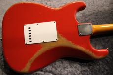 M.B.Guitars 61-S Fiesta Red  'Gary Moore Inspired'  #58675 【ちょい太板目ネック】【250年前のローズ指板】_11