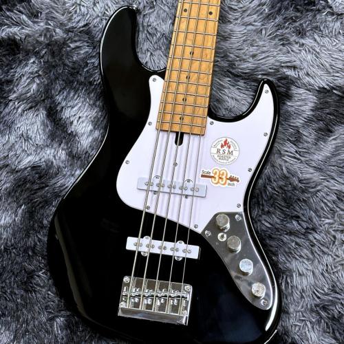 Bacchus WL5-STD33-AC RSM/M BLK -Global Series- 【特価】 【アクティブ5弦ベース】