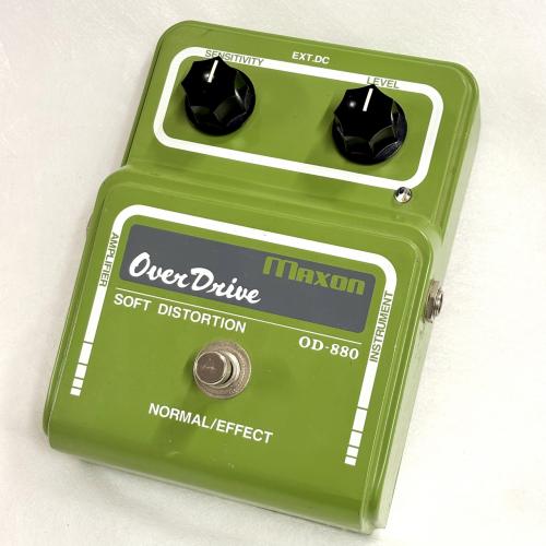 Maxon 【1990年代製】OD-880 Over Drive / Soft Distortion Reissue【純正アダプター付き】