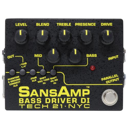 TECH21 【期間限定特典付き!!】SANSAMP BASS DRIVER DI V2《ベース用プリアンプ》【オンラインストア限定】