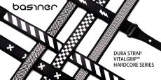 Basiner DURA STRAP VG HARDCORE SERIES -White Flash- ギターストラップ【WEBショップ限定】_2