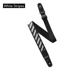 Basiner DURA STRAP VG HARDCORE SERIES -White Stripes- ギターストラップ【WEBショップ限定】