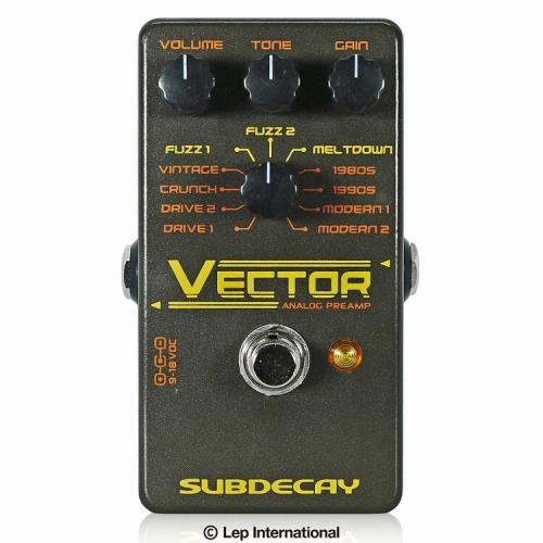 SUBDECAY 【数量限定特価】Vector《オーバードライブ/ディストーション/ファズ》【オンラインストア限定】