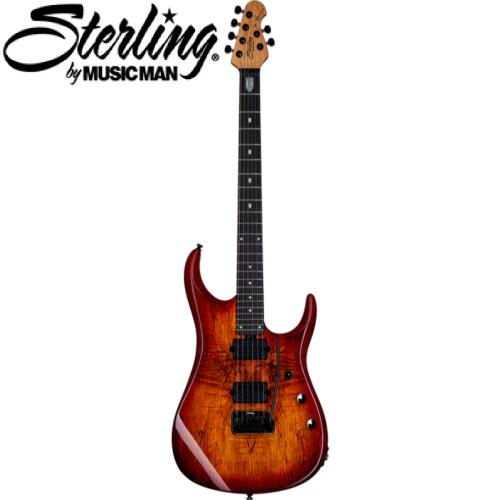 Sterling by MUSIC MAN JP150 DiMarzio Blood Orange Burst 