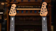 Sterling by MUSIC MAN JP150 DiMarzio Blood Orange Burst _3