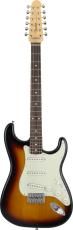 Fender Made in Japan Limited Stratocaster XII 3-Color Sunburst_2