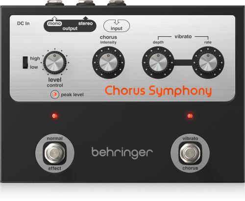 BEHRINGER CHORUS SYMPHONY《コーラス/ビブラート》【オンラインストア限定】