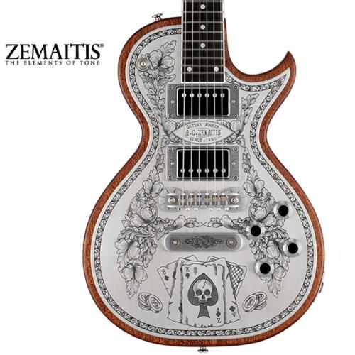 ZEMAITIS METAL FRONT MFG-AC-24 Aces & Eights Natural【Made in Japan】