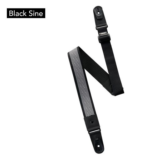 Basiner DURA STRAP VG HARDCORE SERIES -Black Sine- ギターストラップ【WEBショップ限定】