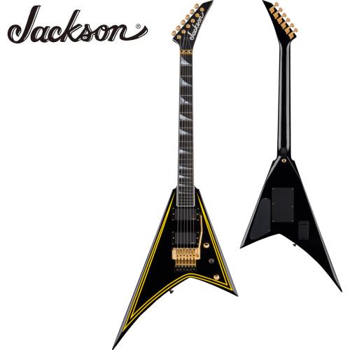 Jackson MJ Series Rhoads RR24MG Black with Yellow Pinstripes【オンラインストア限定】