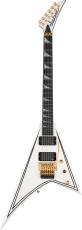 Jackson MJ Series Rhoads RR24MG White with Black Pinstripes_2