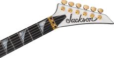 Jackson MJ Series Rhoads RR24MG White with Black Pinstripes_5