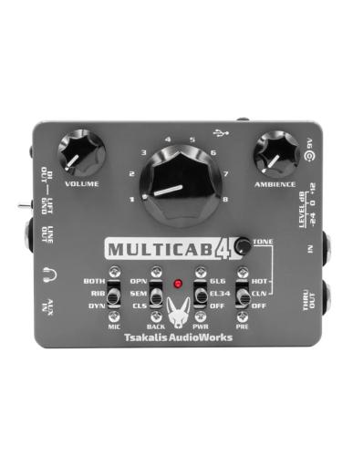 TSAKALIS AUDIO WORKS MULTI CAB4《プリアンプ/キャビネット・シミュレーター》【オンラインストア限定】
