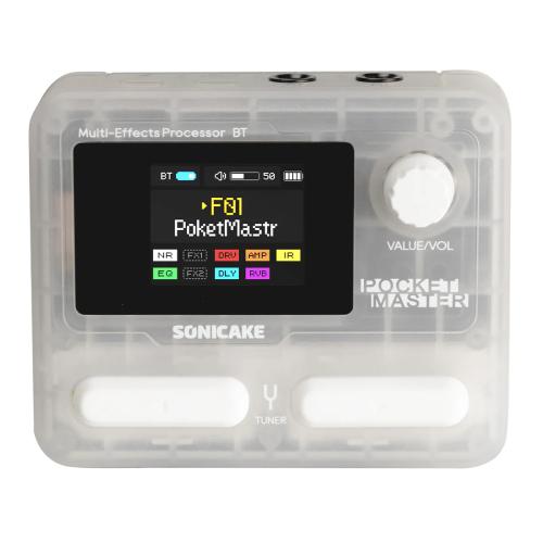 SONICAKE Pocket Master -Clear White-《マルチエフェクター》【オンラインストア限定】