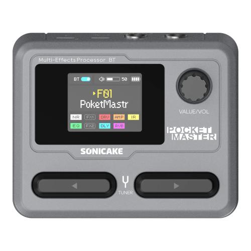 SONICAKE Pocket Master -Grey-《マルチエフェクター》【オンラインストア限定】