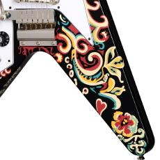 Epiphone Jimi Hendrix "Love Drops" Flying V Ebony LH 【レフティ】_7