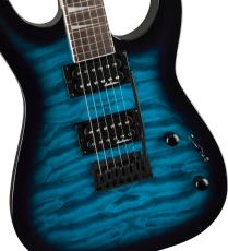 Jackson JS Series Dinky JS20 DKQ 2PT Transparent Blue_4