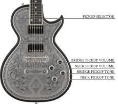 ZEMAITIS METAL FRONT MFG-AC-24 Diamond & Z Black 【Made in Japan】_6